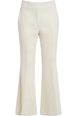 GABRIELA HEARST Pantaloni svasati in lana