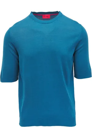 ISAIA T-shirt in seta