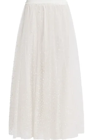 LOVESHACKFANCY Gonna lunga in tulle
