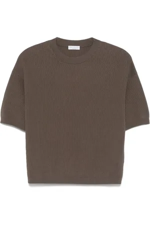 Brunello Cucinelli T-shirt a coste