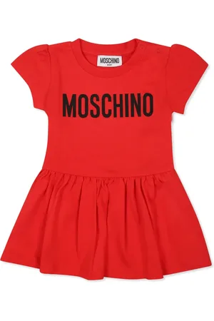 Moschino Abito in cotone con logo