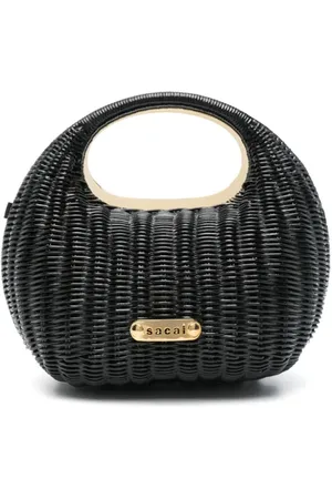SACAI Borsa mini con placca logo