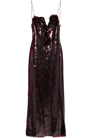 MAGDA BUTRYM Abito lungo con paillettes