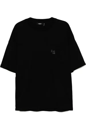FIVE CM T-shirt con logo ricamato