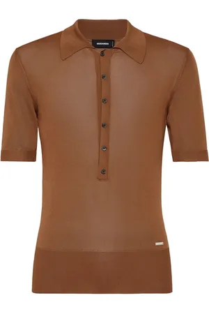 Dsquared2 Polo con placca logo