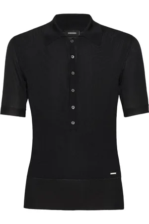 Dsquared2 Polo con placca logo