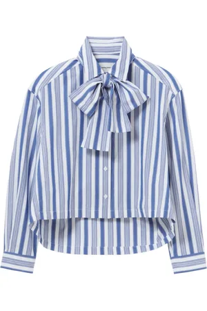 Claudie Pierlot Camicia a righe con fiocco
