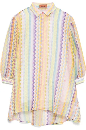 Missoni Abito con motivo a zigzag