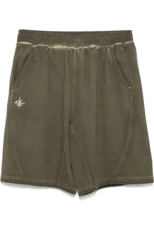 FIVE CM Shorts con borchie e logo
