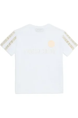 Roberto Cavalli T-shirt con ricamo