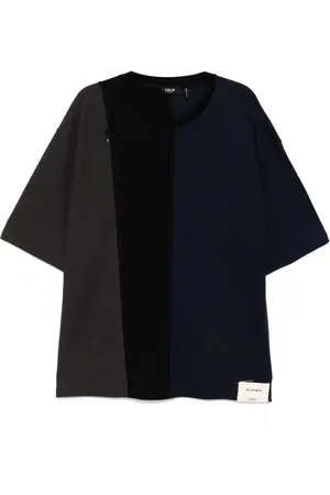 FIVE CM T-shirt con design patchwork