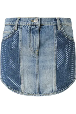 Pinko Gonna denim con strass
