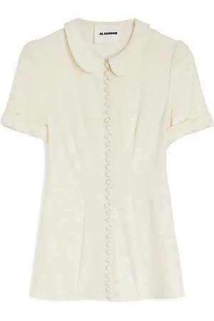 Jil Sander Camicia a fiori jacquard