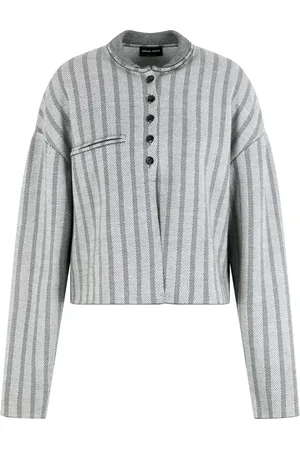 Giorgio Armani Giacca con effetto jacquard
