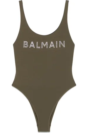 Balmain Costume intero con logo
