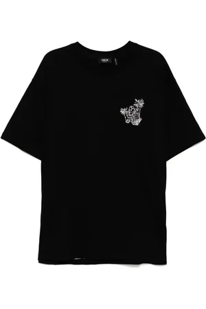 FIVE CM T-shirt con logo ricamato