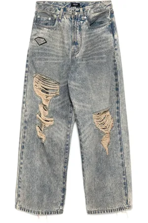FIVE CM Jeans con effetto vissuto