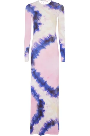 Paco rabanne Abito con fantasia tie dye