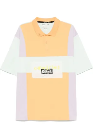 MARTINE ROSE Polo con design color-block