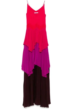 Givenchy Abito midi plissettato