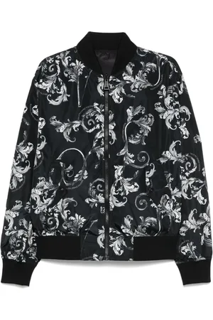 VERSACE Bomber Barocco con stampa