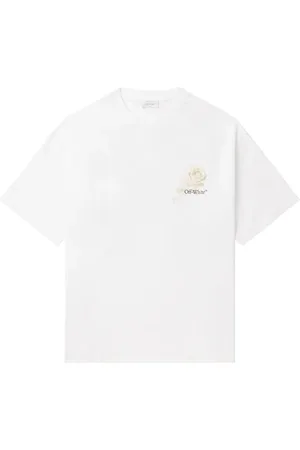 OFF-WHITE T-shirt con stampa Roses Arrows