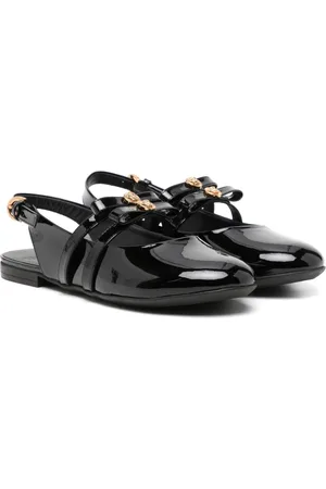 VERSACE Ballerine in pelle