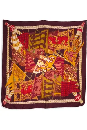 Hermès Sciarpa Etendards Et Bannières By Annie Faivre anni 