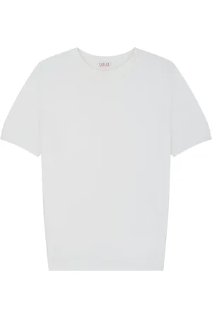 Fursac T-shirt lavorata a maglia