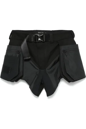 MUGLER Cargo corti in tessuto tecnico