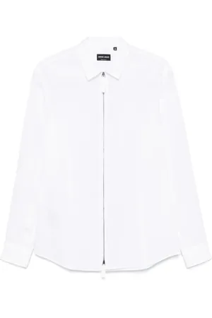 Giorgio Armani Camicia con trama seersucker