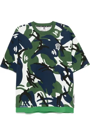 A Bathing Ape T-shirt con applicazione logo
