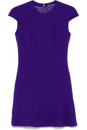 Alexander McQueen Abito midi in lana anni 2000