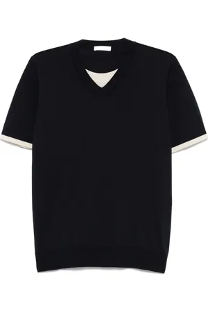 Paolo Pecora T-shirt con design a strati