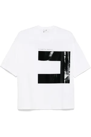 Elisabetta Franchi T-shirt in jersey con logo