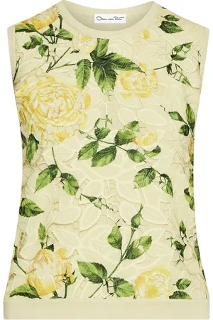 Oscar de la Renta Canotta English Rose