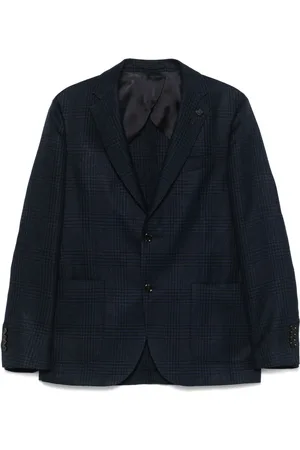 LARDINI Blazer in pied-de-poule