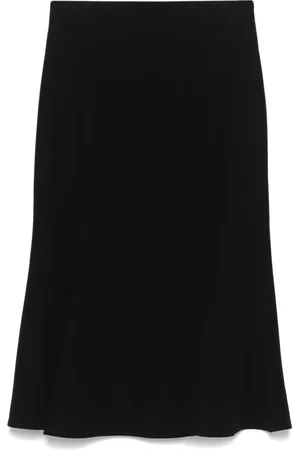 Alexander McQueen Gonna midi in crêpe anni 2000