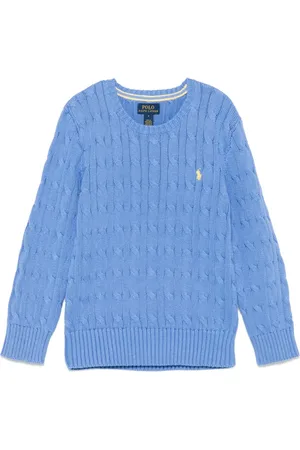 Ralph Lauren Maglione con lavorazione intrecciata