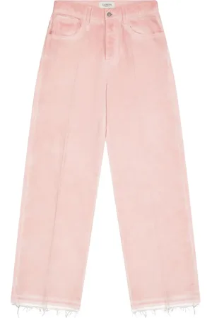 LANEUS Jeans con taglio a vivo