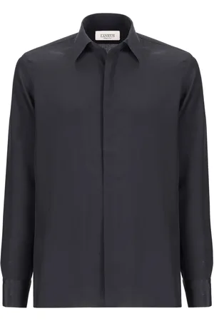 LANEUS Camicia in cr??pe de chine