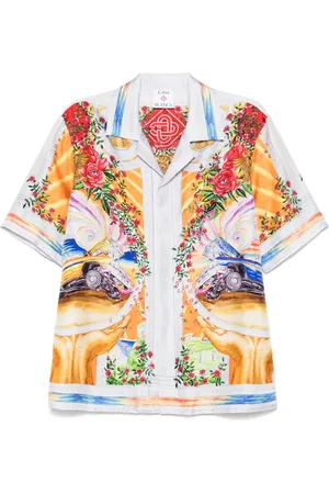 Casablanca Camicia con stampa grafica