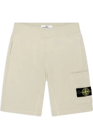 Stone Island Shorts con applicazione Compass