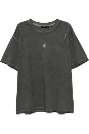 FIVE CM T-shirt con logo di borchie
