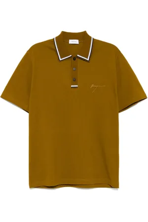 Salvatore Ferragamo Polo con ricamo