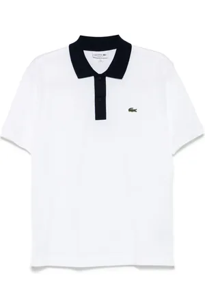 Lacoste Polo con colletto a contrasto