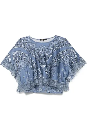 Maje Blusa con stampa bandana