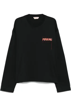 Marni T-shirt con applicazione logo