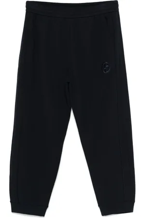 Giorgio Armani Pantaloni sportivi con ricamo
