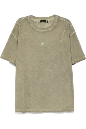 FIVE CM T-shirt con logo di borchie